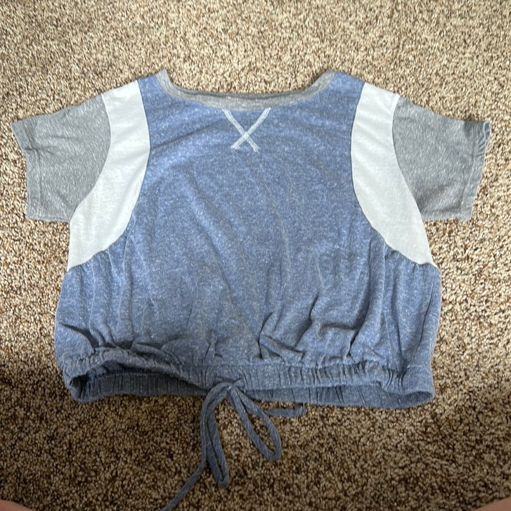 Moa Moa Tee Shirt - Draw String Waist